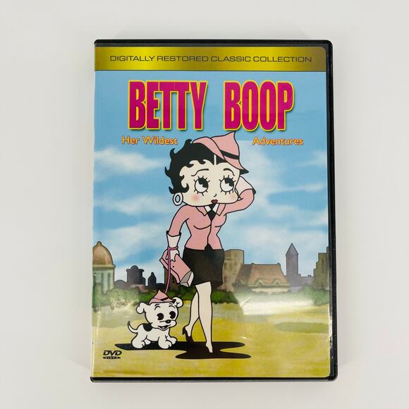 Betty Boop Her Wildest Adventures DVD - Good Used Condition - Picture 2 of 12